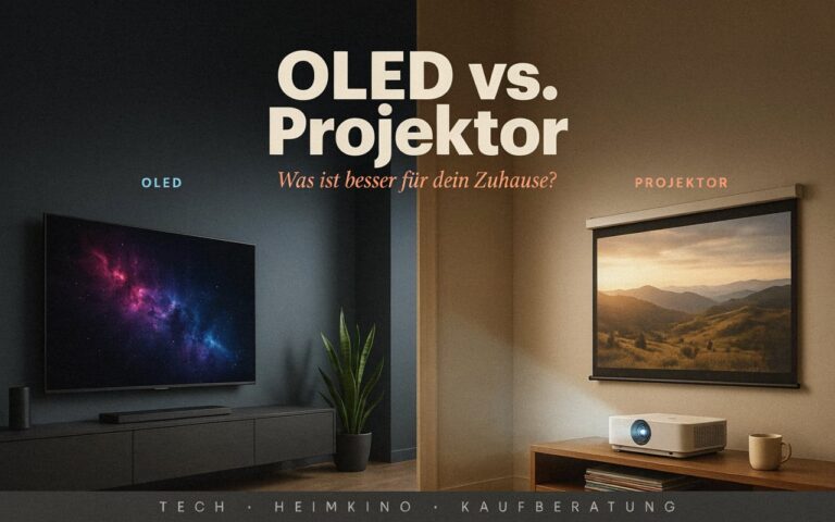OLED vs Projektor: Was ist besser für dein Zuhause?